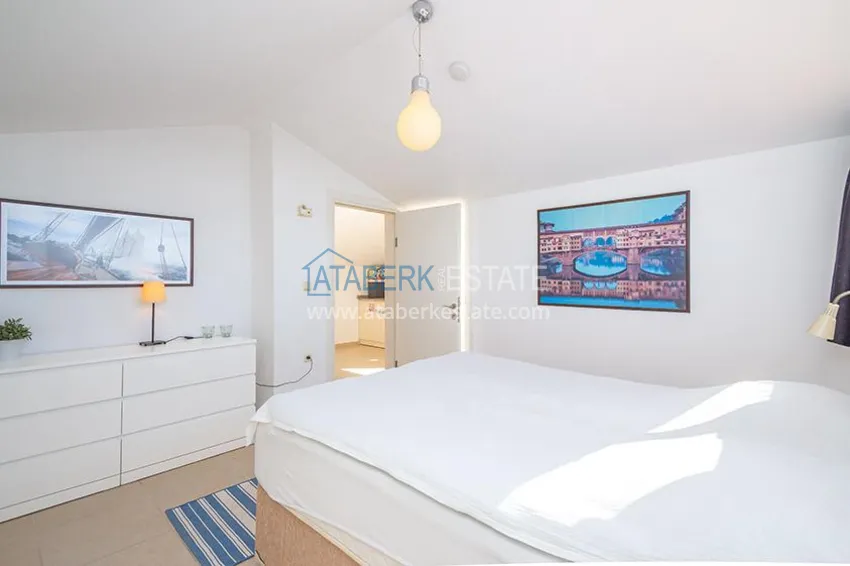 Kupuj  Dwupoziomowy apartament w Konakli z meblami i widokiem na morze - nadaje się na zezwolenie na pobyt 21 