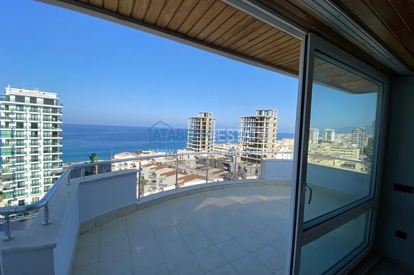 Kupuj  Przestronny dwupoziomowy penthouse 3+1 z panoramicznym widokiem na morze i góry — Mahmutlar, Alanya 23 