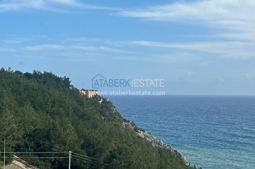 Kupuj  Panoramiczny penthouse duplex 4+1 z ratami - Alanya, dzielnica Konakli. Nadaje się do zezwolenia na pobyt 21 