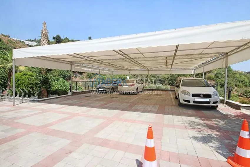 Jednopokojowy apartament z meblami, 80 m², odpowiedni na zezwolenie na pobyt — Alanya, Cikcilli 25 