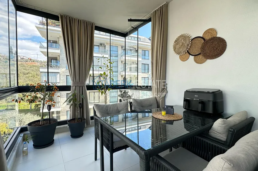 Kupuj  Mieszkanie liniowe 3+1 z meblami w elitarnej rezydencji — Alanya, dzielnica Kestel  27 