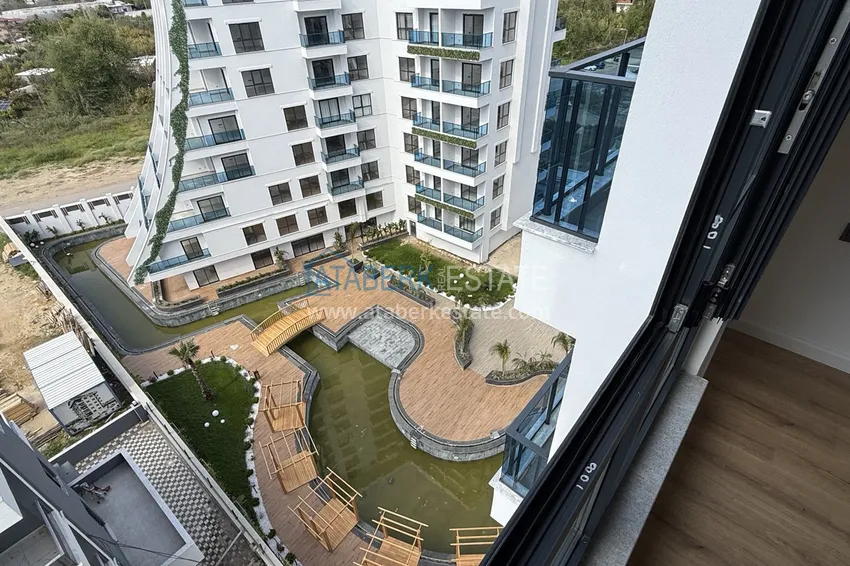Kupuj  Nowoczesny apartament z dwiema sypialniami i widokiem na góry w kompleksie mieszkalnym na poziomie hotelu, Mahmutlar - Alanya 24 