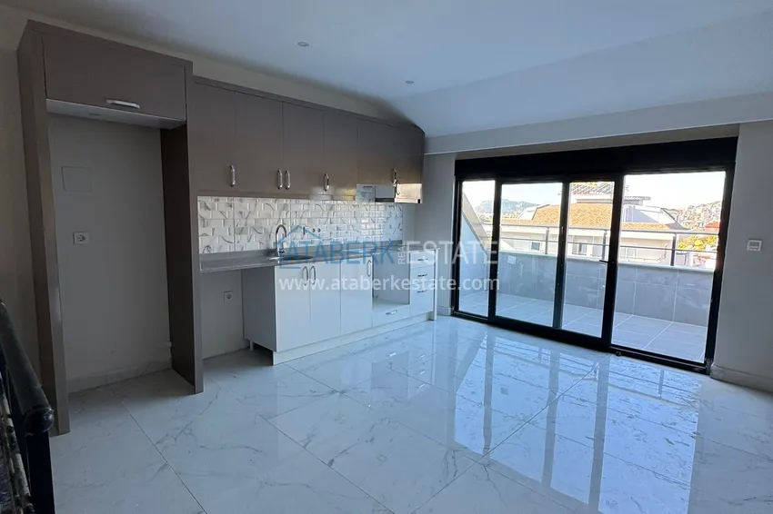 Kupuj  Przestronny dwupoziomowy penthouse z panoramicznym widokiem na góry — Alanya, Górna Oba 24 
