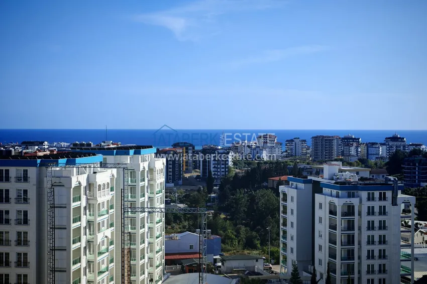 Kupuj  Apartament pod klucz z bezpośrednim widokiem na morze w Alanya, dzielnica Avsallar bezpośrednio od właściciela  26 