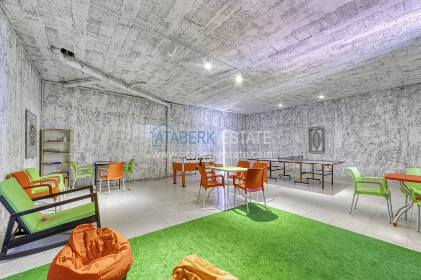 Panoramiczny penthouse duplex 4+1 z ratami - Alanya, dzielnica Konakli. Nadaje się do zezwolenia na pobyt 27 