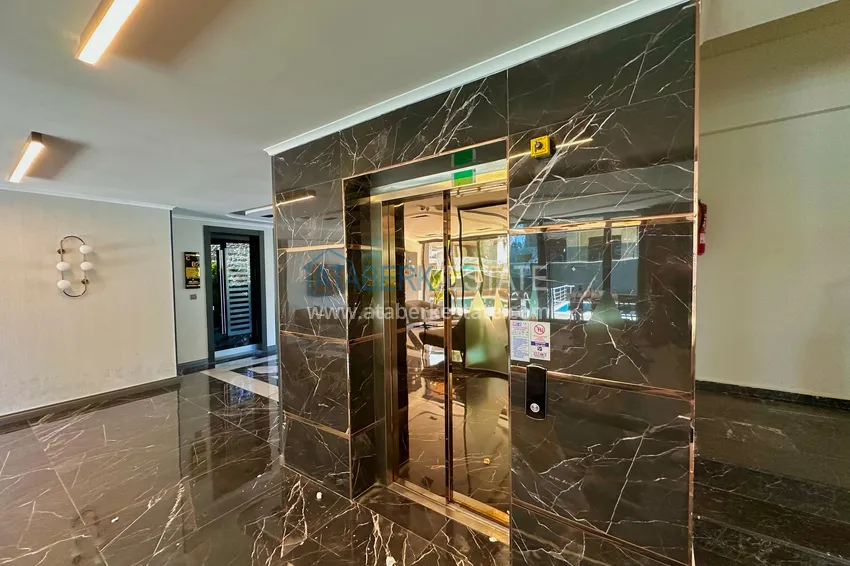 Apartament z 1 sypialnią i wykończeniem pod klucz w Alanyi  30 