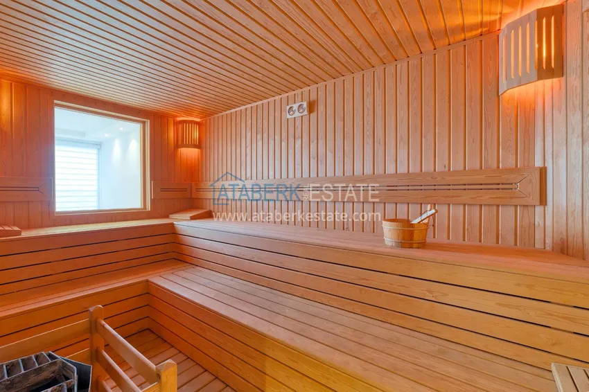 Jednopokojowy apartament z meblami, 80 m², odpowiedni na zezwolenie na pobyt — Alanya, Cikcilli 32 
