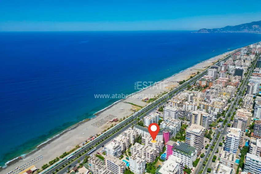 Apartament z dwiema sypialniami i meblami przy plaży — Alanya, dzielnica Mahmutlar  2 