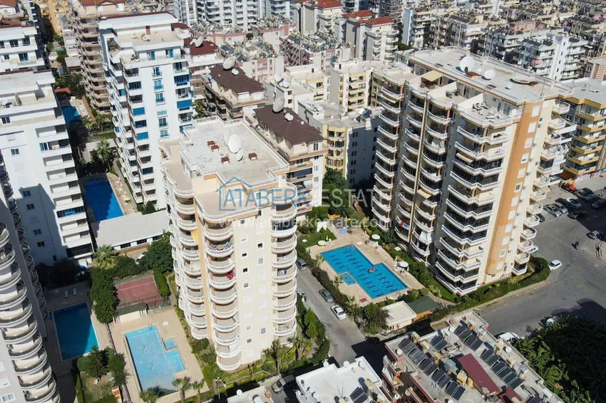 Apartament z dwiema sypialniami z meblami i widokiem na morze — Alanya, Mahmutlar, Wtorek Market District 2 