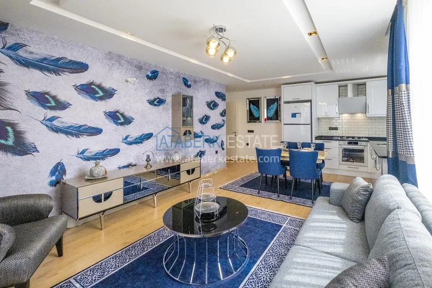 Kupuj  Apartament 2+1 z meblami i widokiem na morze w Alanyi, dzielnica Kargicak - nadaje się do obywatelstwa 2 