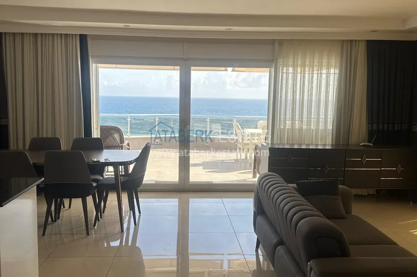 Kupuj  Panoramiczny penthouse duplex 4+1 z ratami - Alanya, dzielnica Konakli. Nadaje się do zezwolenia na pobyt 2 