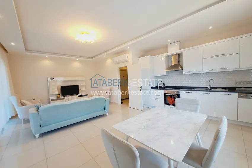 Kupuj  Apartament dwupoziomowy 2+1 z ogrzewanymi podłogami i meblami — od właściciela, Kargicak 2 