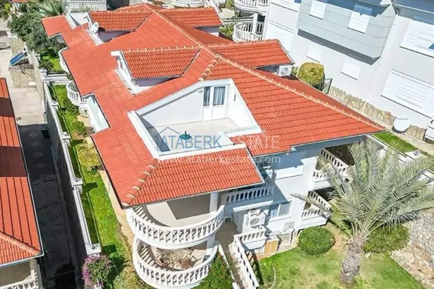 Dwupoziomowy apartament w Konakli z meblami i widokiem na morze - nadaje się na zezwolenie na pobyt 2 
