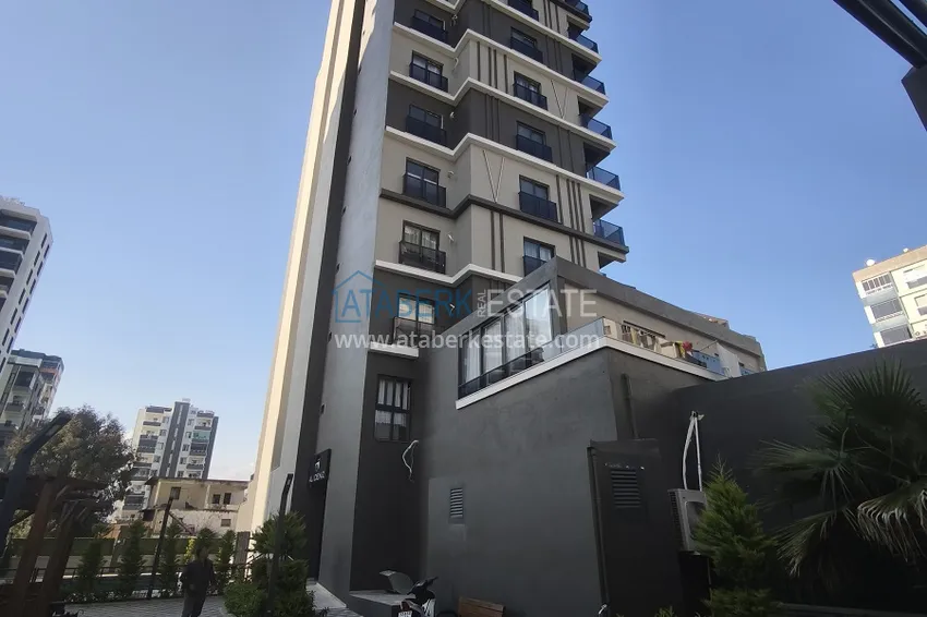 Apartament 1+1 z wysokiej jakości wykończeniem — Mersin, dzielnica Arpachbakhshish 2 