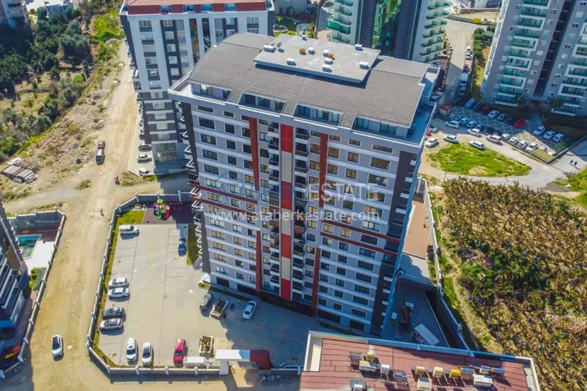 Apartament 4+1 z designerskimi wnętrzami i widokami — Alanya, dzielnica Mahmutlar 1 