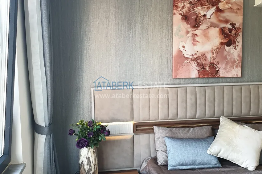 Kupuj  Apartament 4+1 z designerskimi wnętrzami i widokami — Alanya, dzielnica Mahmutlar 32 