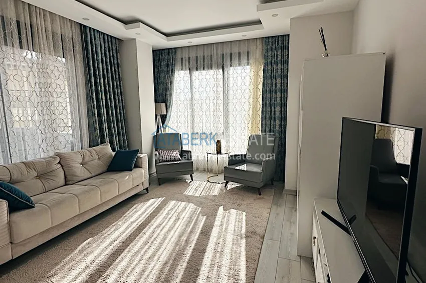 Kupuj  Apartament 2+1 z meblami, oddzielną kuchnią i widokiem na góry - Centrum Alanya  3 