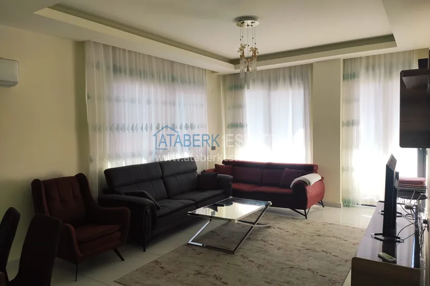 Kupuj  Umeblowany dwupoziomowy penthouse zaledwie 200 metrów od plaży Cleopatra - Centrum Alanya 3 