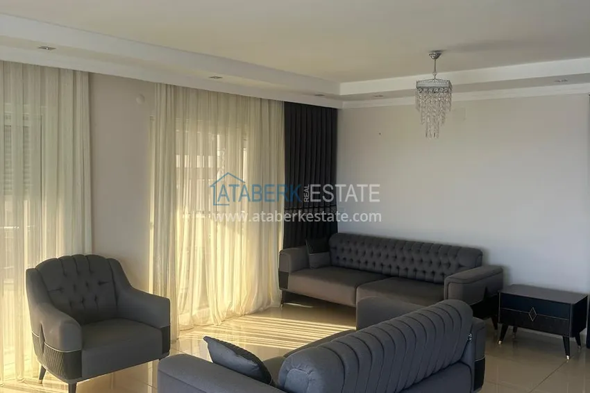 Kupuj  Panoramiczny penthouse duplex 4+1 z ratami - Alanya, dzielnica Konakli. Nadaje się do zezwolenia na pobyt 3 