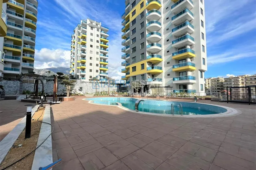 Pilna sprzedaż! Mieszkanie pod klucz z jedną sypialnią od właściciela — Alanya, Mahmutlar 3 