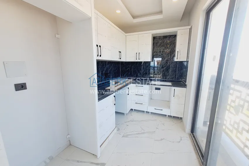 Kupuj PNTHOUSE duplex 2+1 z delikatnym wykończeniem - Alanya, linia brzegowa Kestel 2 3 