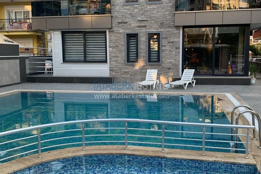 Gorąca oferta! Apartament pod klucz 1+1 blisko morza w centrum Alanyi  5 
