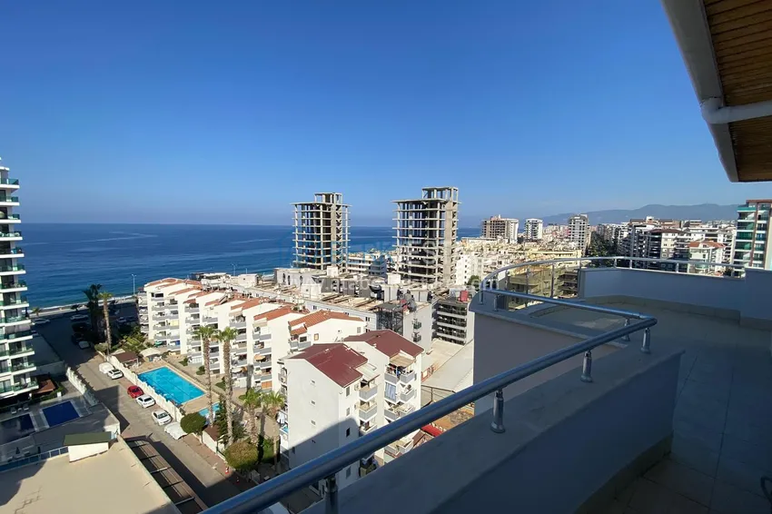 Kupuj  Przestronny dwupoziomowy penthouse 3+1 z panoramicznym widokiem na morze i góry — Mahmutlar, Alanya 47 