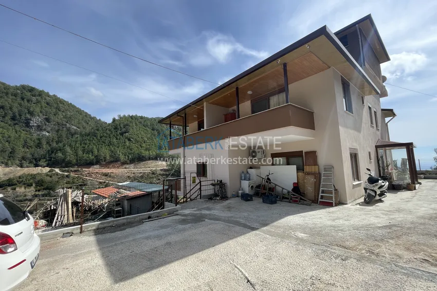 Prywatna willa 10+2 z ogrodem z awokado i panoramicznym widokiem w Tepe, Alanya - odpowiednia na zezwolenie na pobyt i obywatelstwo 4 