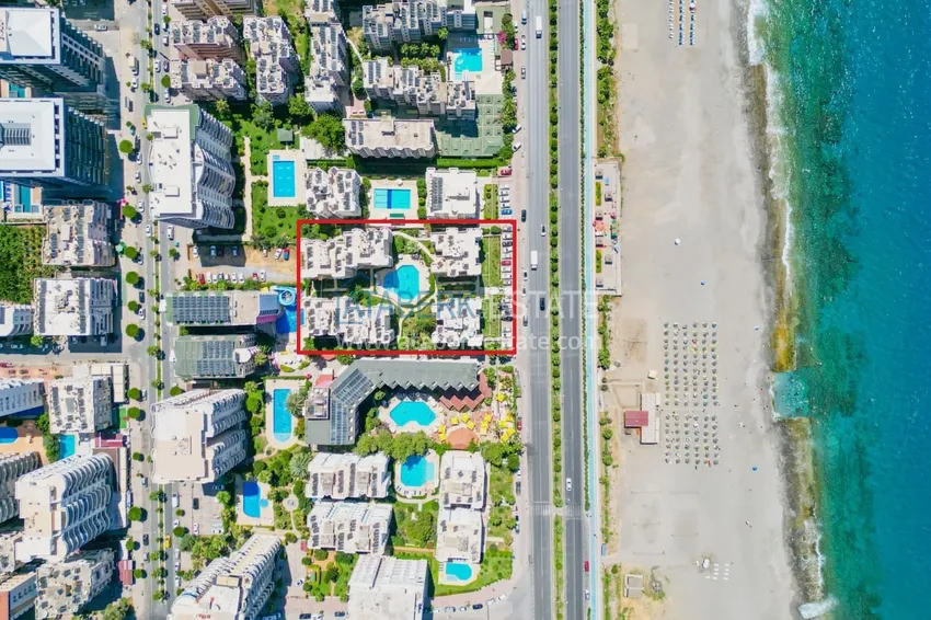 Apartament z dwiema sypialniami i meblami przy plaży — Alanya, dzielnica Mahmutlar  4 