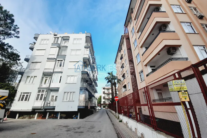 Trzypokojowe mieszkanie z oddzielną kuchnią w centrum Alanyi - nadaje się na zezwolenie na pobyt 4 