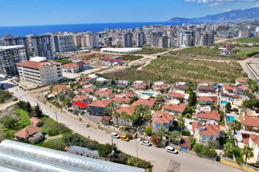 Dwupiętrowa wolnostojąca willa w kompleksie domków letniskowych — Alanya, dzielnica Mahmutlar 5 