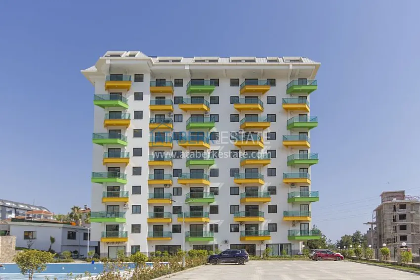 Jednopokojowe mieszkanie w nowym kompleksie - Alanya, dzielnica Avsallar 4 
