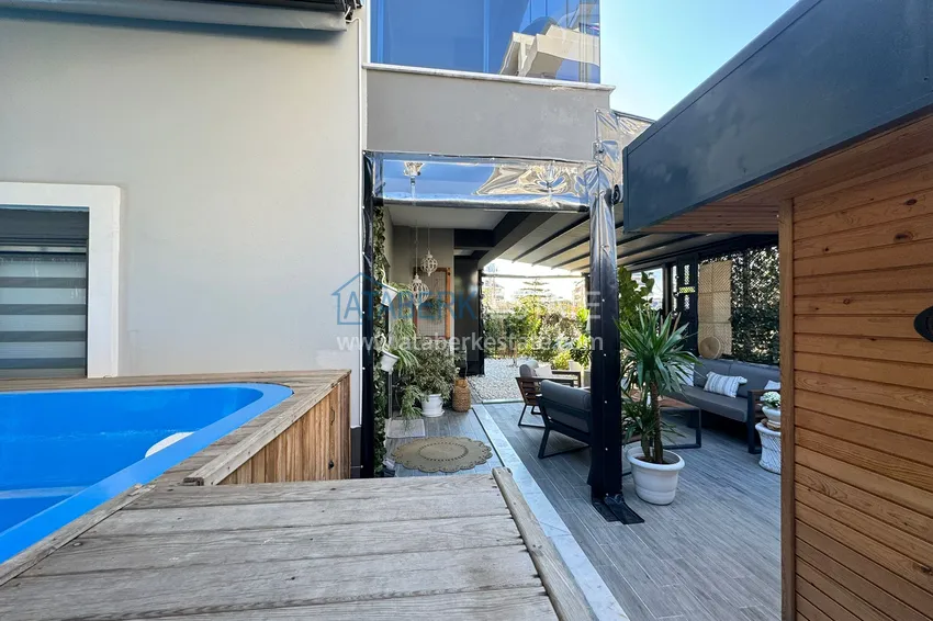 Kupuj  Duplex ogrodowy w dzielnicy Alanya - Oba, z meblami, prywatną częścią i basenem 4 