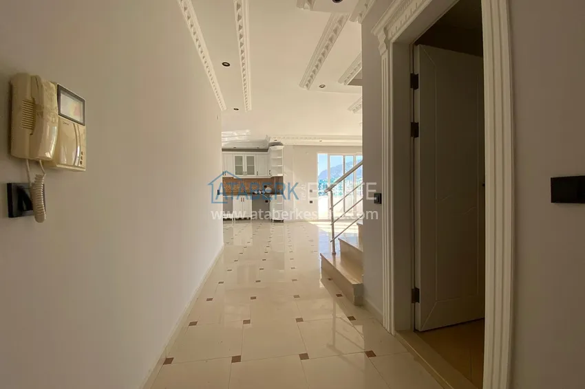 Kupuj  Przestronny dwupoziomowy penthouse 3+1 z panoramicznym widokiem na morze i góry — Mahmutlar, Alanya 4 