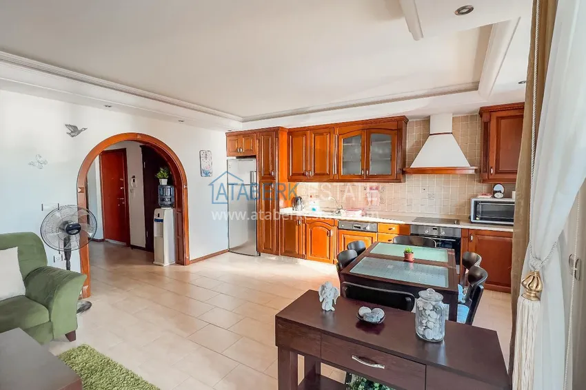 Kupuj  Dwupokojowy apartament z panoramicznym widokiem na morze - Mahmutlar, pierwsza linia brzegowa 4 