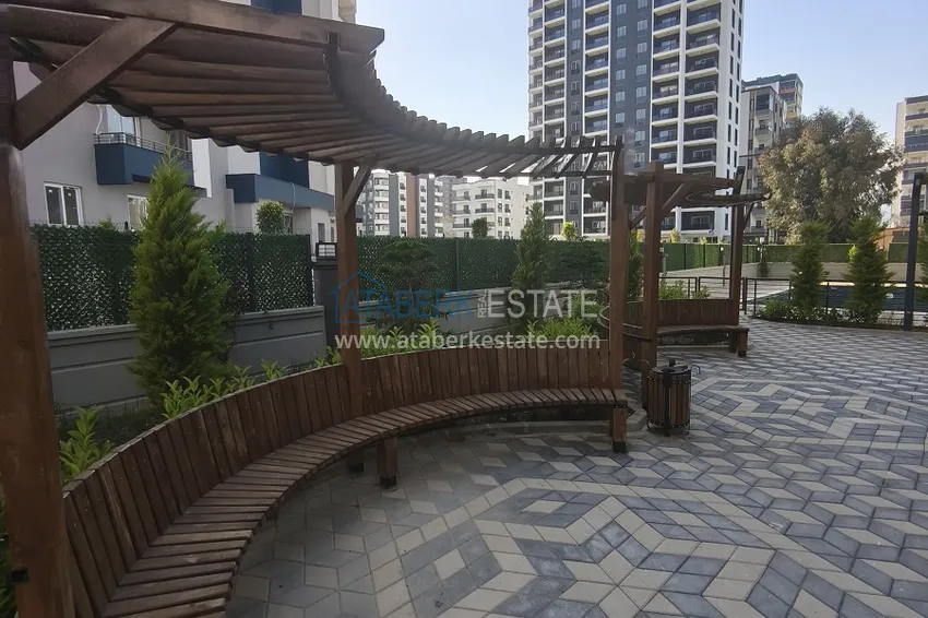 Apartament 1+1 z wysokiej jakości wykończeniem — Mersin, dzielnica Arpachbakhshish 4 