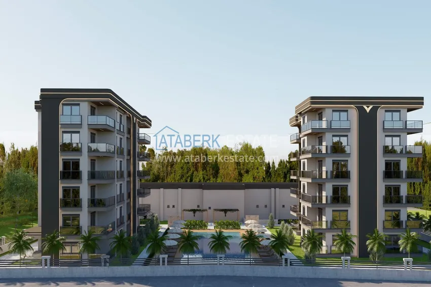 Nowy projekt w Antalyi: kompleks mieszkaniowy Comfort Plus w Altintash  4 