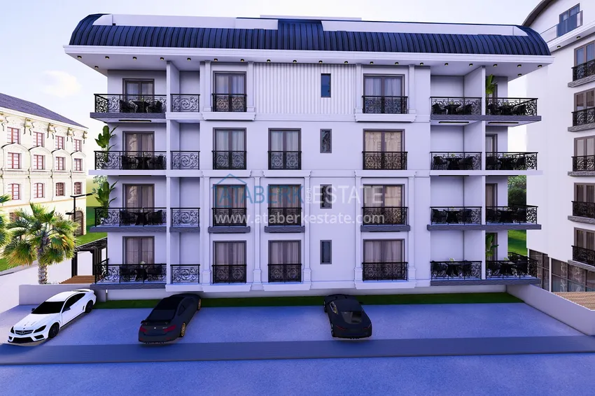 Nowy projekt w centrum Alanyi - plaża Kleopatra. Płynny składnik aktywów inwestycyjnych z perspektywą wzrostu wartości 5 