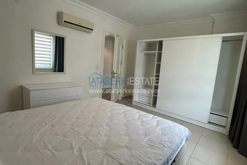 Kupuj  Penthouse pod klucz w Alanyi — 1+1, 80 m2 z przeszklonym balkonem w rezydencji premium, dzielnica Oba 5 