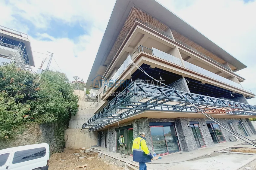 Zdjęcie -  Nieruchomość obywatelska w ekskluzywnym kompleksie mieszkalnym — Alanya, Bektash  5 