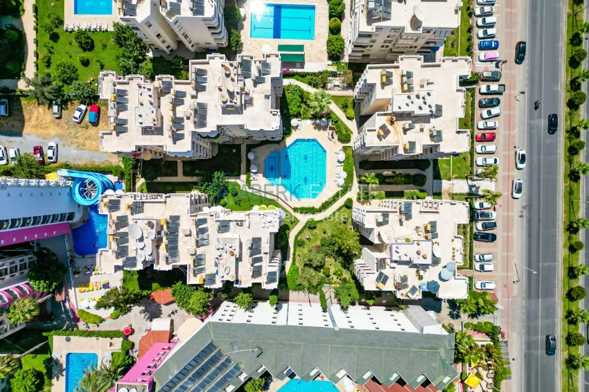 Apartament z dwiema sypialniami i meblami przy plaży — Alanya, dzielnica Mahmutlar  5 