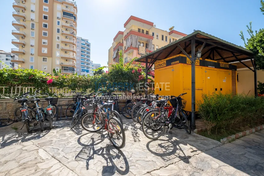 Apartament z dwiema sypialniami z meblami i widokiem na morze — Alanya, Mahmutlar, Wtorek Market District 5 