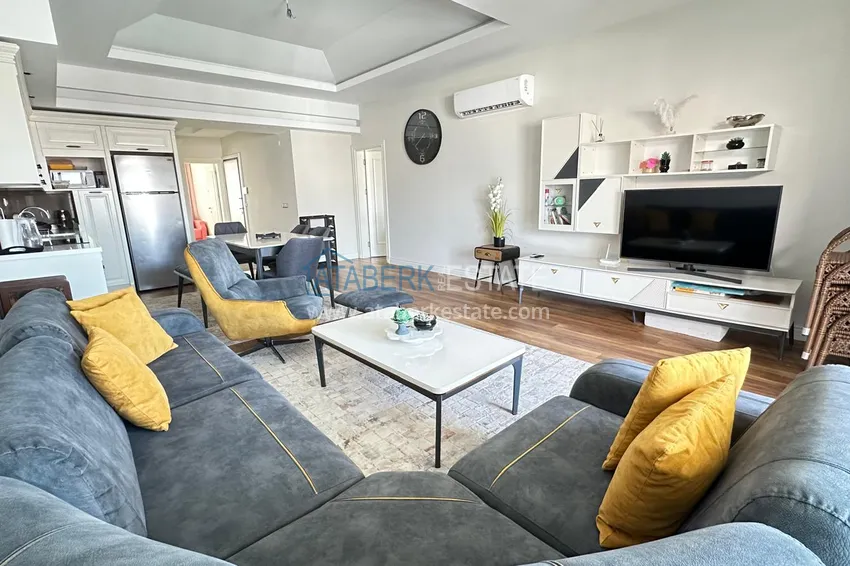 Kupuj  Umeblowany penthouse 2+1 z widokiem na morze - Alanya, Kestel, pierwsza linia brzegowa 5 