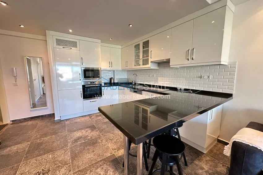 Kupuj  Jednopokojowy apartament z meblami, 80 m², odpowiedni na zezwolenie na pobyt — Alanya, Cikcilli 5 