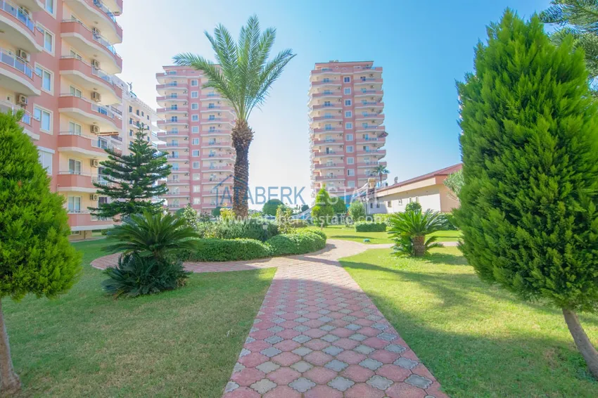 Dwupokojowy apartament z panoramicznym widokiem na morze - Mahmutlar, pierwsza linia brzegowa 5 