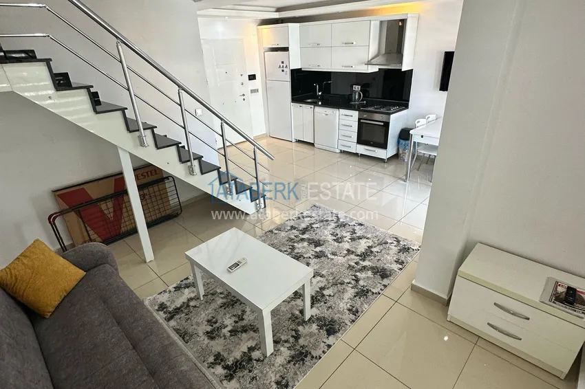Kupuj  Dwupoziomowy penthouse 2+1 w centrum Alanyi — Plaża Kleopatra  4 