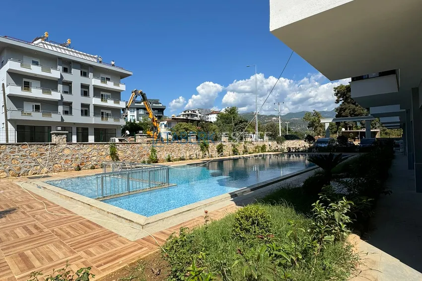 Przestronny dwupoziomowy penthouse z panoramicznym widokiem na góry — Alanya, Górna Oba 6 