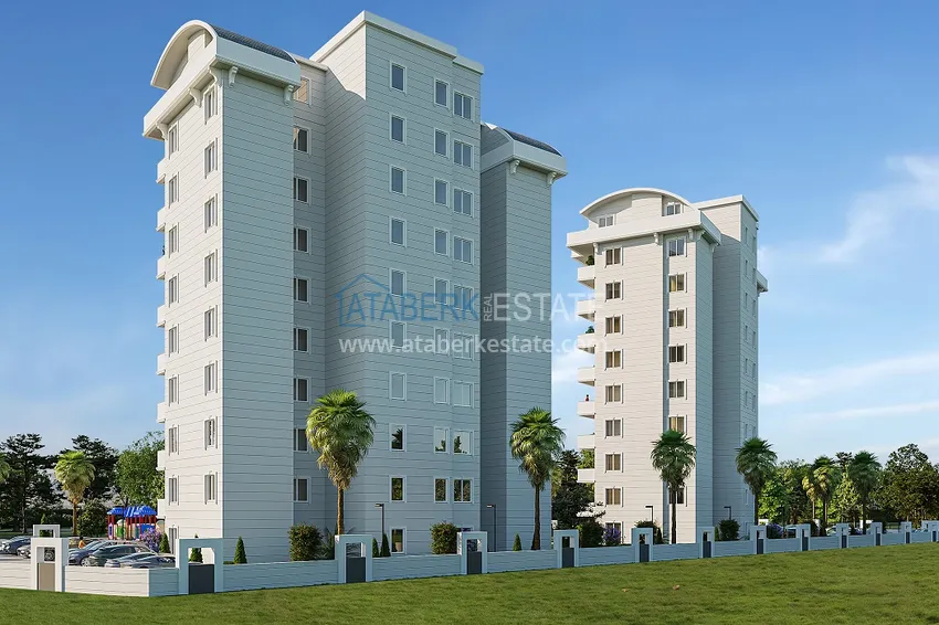Projekt inwestycyjny z gwarantowanym czynszem w Payallar, Alanya — apartamenty z możliwością uzyskania zezwolenia na pobyt i obywatelstwo 7 