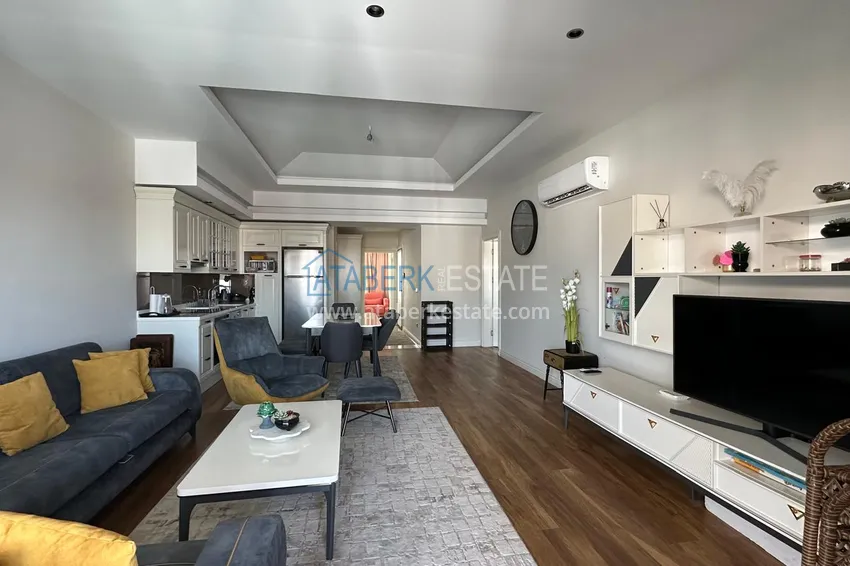 Kupuj  Umeblowany penthouse 2+1 z widokiem na morze - Alanya, Kestel, pierwsza linia brzegowa 6 