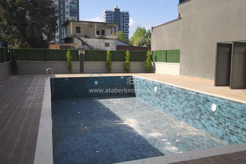 Apartament 1+1 z wysokiej jakości wykończeniem — Mersin, dzielnica Arpachbakhshish 6 
